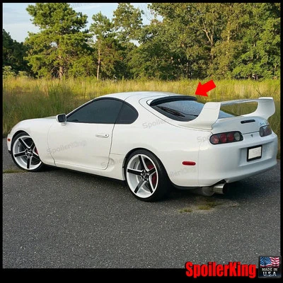 SpoilerKing #380R Rear Window Roof Spoiler (Fits: Toyota Supra 1993-1998) JZA80 - Image 1 of 4