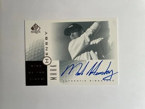 2001 SP Authentic Mark Hensby Sign of the Times Auto #MH - Bild 1 von 1