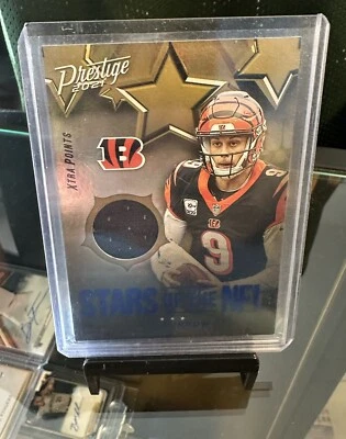 2021 Panini Prestige - Stars of the NFL #SN-JB Joe Burrow (MEM) Bengals - Image 1 of 2