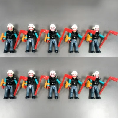 10Pcs Mega Construx Bloks Teenage Mutant Ninja Turtles Casey Jones Figure Advent - Image 1 of 4