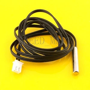 NTC 10K Ohm 1% 3950 Thermistor temperature sensor Waterproof Probe 1m Wire - Picture 1 of 3