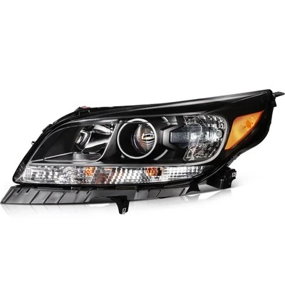 Kit de montaje de faros para Chevy Malibu 2013-2015 carcasa negra izquierda+derecha Foto 1 de 4