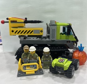 Lego City 60122: Volcano Crawler - Complete Set(No box)