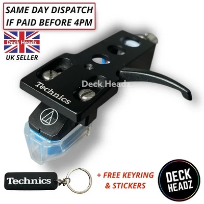 Technics Headshell Genuine Audio Technica AT-VM95C Cartridge Stylus OEM + GIFTS - Image 1 of 4