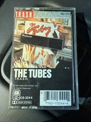 The Tubes T.R.A.S.H. Cassette Tape Rarities Smash Hits 1981 A&M CS-3244 - Imagem 1 de 3