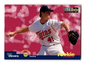Dave Stevens 1995 Collector's Choice Rookie Class RC #24 HOF Mint - Picture 1 of 2