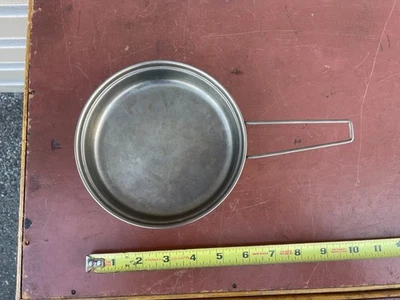 Sartén Snow Peak Titanio Pequeña Ultraligera Mochilero Sin Reserva Foto 1 de 4