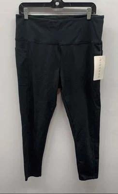 Danskin Black High Rise Bonded Side Pocket Leggings Women's XL NWT - Image 1 of 4