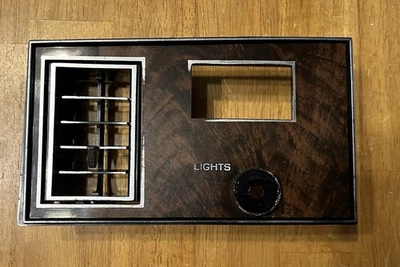 1978-88 Oldsmobile Cutlass Supreme Upper Left Dash A/C Vent Trim Bezel Headlight - Image 1 of 4