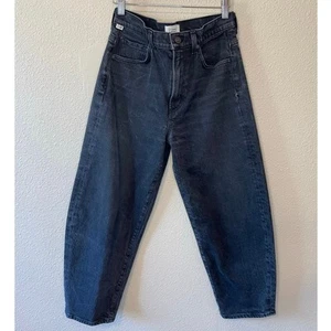 Citizens of Humanity Premium Vintage Washed Black High Waisted Barrel Jeans 27 - Bild 1 von 11