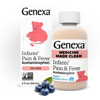 Genexa Infants' Clean Acetaminophen | Pediatrician Preferred Ingredients |... - Image 1 of 4
