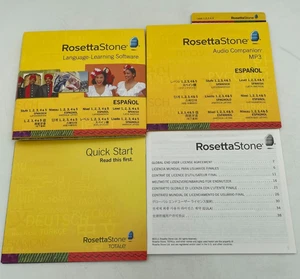 Rosetta Stone Spanish Language-Learning Software Level #1-5 --FREE SHIPPING-- - Picture 1 of 1