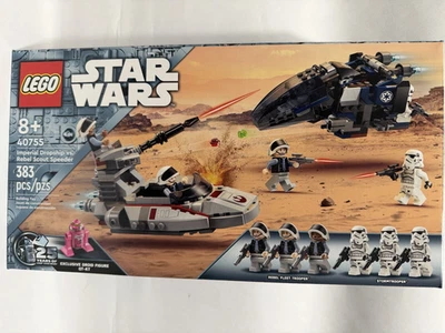 LEGO STAR WARS 40755 Imperial Dropship vs. Rebel Scout Speeder NISB New & Sealed - Image 1 of 2