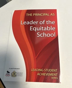 The Principal As Leader Of The Equitable School Leading Textbook Book - Picture 1 of 2