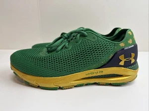 Under Armour HOVR Sonic 4 Notre Dame Fighting Irish Sneakers Uomo 10 Usato in Ottime Condizioni - Foto 1 di 10
