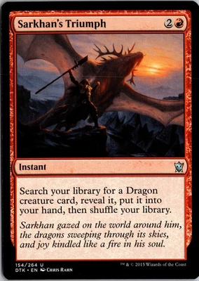 Sarkhan's Triumph Dragons of Tarkir #154 Uncommon - Image 1 of 2