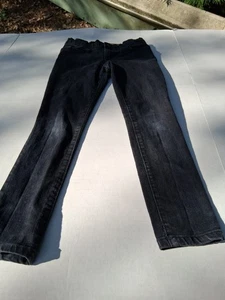 PLACE Super Skinny Size 6X/7 Girls Black Pants 81% Cotton,17% Polyester. - Picture 1 of 5