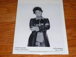CECE WINANS 8x10 BW Publicity Photo Cerritos Center - Picture 1 of 1