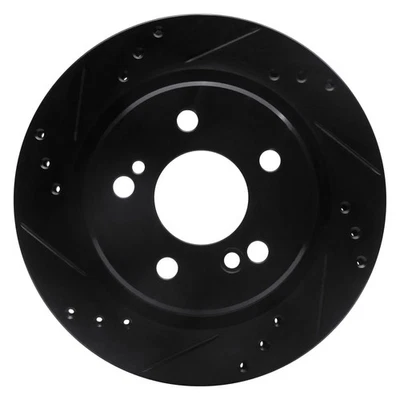 For Mercedes-Benz C36 AMG 95 Brake Rotor eLINE Drilled & Slotted 1-Piece Rear - Imagem 1 de 4
