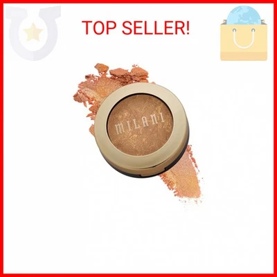 Milani Baked Bronzer - Soleil, Cruelty-Free Shimmer Bronzing Powder to Use For C - Image 1 of 2