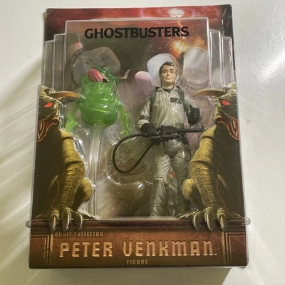 Matty Collector Ghostbusters Peter Venkman & Slimer Figure 2009 Brand New Sealed - Image 1 of 4