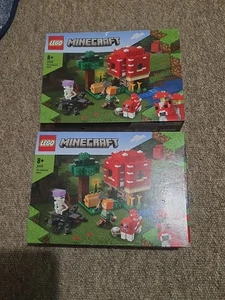LEGO Minecraft: The Mushroom House 21179 X 2  Sealed - Picture 1 of 5