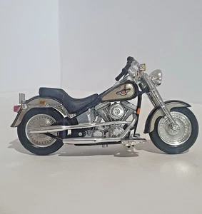 Maisto 1:18 Harley Davidson FLSTF Fatboy 95th Ann , Diecast metal Used - Picture 1 of 7