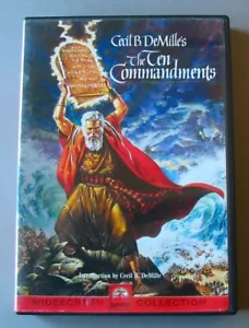 2DVD THE TEN COMMANDMENTS - Charlton HESTON - Cecil B. DeMILLE - ZONE 1 - Foto 1 di 2