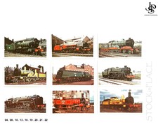 Cigar / Cigarette Cards x 9 : DONCELLA The Golden Age of Steam (GAS01* e )