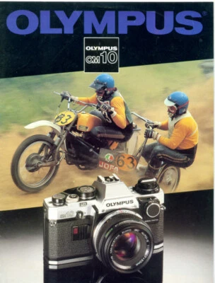 Olympus OM10 Camera & Lens Brochure 1985. More Camera Books & Manuals Listed. - Image 1 of 3