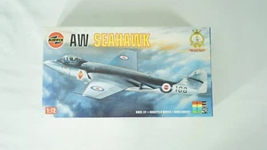 Airfix 1/72 Model Plane Kit Hawker AW Seahawk Fighter Item 02097 NEW G5-4-2 - Picture 1 of 6