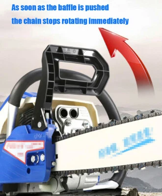 Motosega a benzina portatile motosega da potatura elettrica per taglio albero legno - Immagine 1 di 4