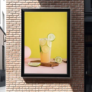 Caja de luz retroiluminada con marco de película LED de 24" x 33" pantalla de letrero publicitario A1 - Imagen 1 de 16