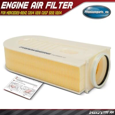 Air Filter for Mercedes-Benz C204 S204 W204 C218 X218 A207 C207 S212 W212 X204 - Image 1 of 4