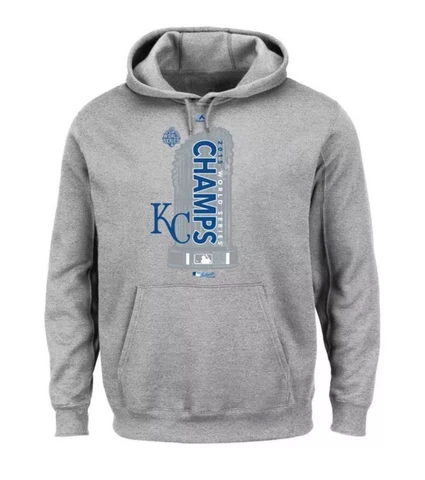 2015 Kansas City Royals World Series Champions Locker Room Hoodie 3XL Majestic Cover