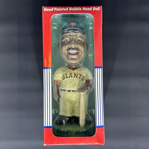 Barry Bonds Bobblehead Bobble Dobble Original Box San Francisco Giants 2001 7” Cover