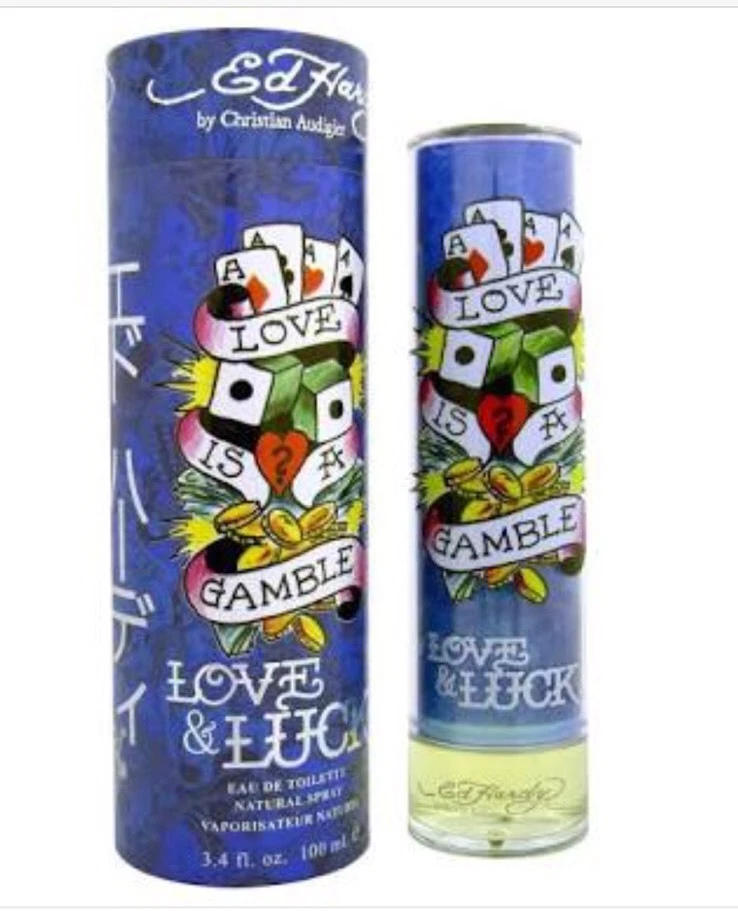 Love & Luck Ed Hardy 100ml EDT  Spray By Christian Audigier Men's Fragrance…New - image 1 of 2