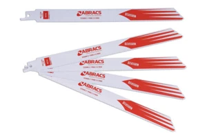 Connect Abracs Säbelsägeblätter 225 x 19 x 0,9 mm 14tpi 5 Stück 32264 - Bild 1 von 1