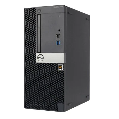 Dell Optiplex 5055 AMD Ryzen 5 1500X 16GB RAM 500GB SSD GeForce GT 710 Win 10 - Bild 1 von 4