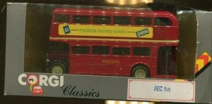 Corgi C599/5 AEC Bus "Premium Savings Bonds Red Double Decker - Picture 1 of 1