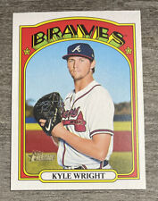 Kyle Wright 2021 Topps Heritage High Number Braves #508   *F143*