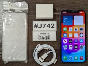 Apple iPhone 12 64 GB Negro (Desbloqueado) - Leer notas del vendedor - Imagen 1 de 4
