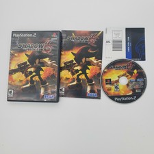 Shadow the Hedgehog Playstation 2 Black Label PS2 Complete CIB W/Manuel