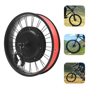 20" 48V Electric Bicycle Front Wheel Hub Motor Ebike Conversion Kit Fat Tire 1kW - Picture 1 of 16