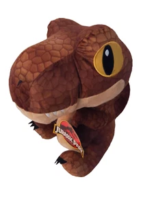 Dino Plüsch T-Rex 13 Zoll Jurassic Park Hergestellt von Toy Factory Neu mit Etikett - Bild 1 von 12