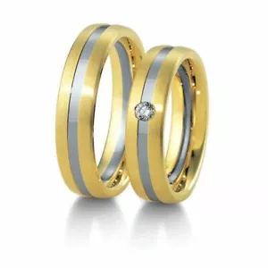 Trauringe Breuning Inspiration Collection 4153/4154 585 - Imagen 1 de 2