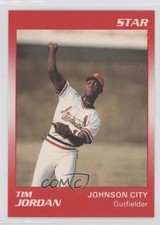 1990 Star Johnson City Cardinals Tim Jordan #15