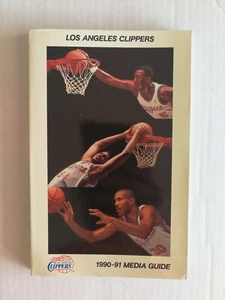 Los Angeles Clippers 1990-1991 NBA Basketball Media Guide - Picture 1 of 1