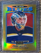 2016-17 O-Pee-Chee Platinum Jake Allen Retro Gold Rainbow /149 #R-22 Canadiens