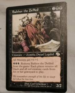 Balthor the Defiled - Creature - Judgment - MTG - Magic The Gathering - Picture 1 of 1